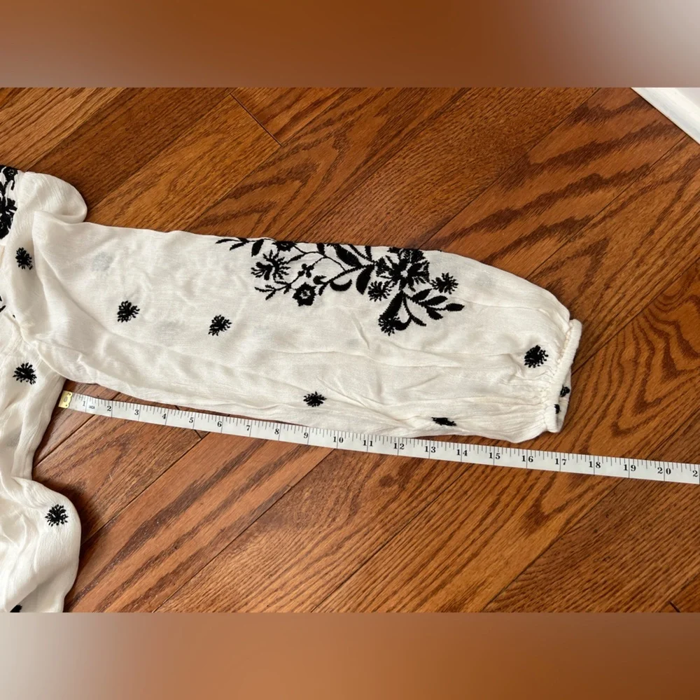 Free People Sweet Tennessee Printed Mini Shift Dress Sz - Picture 15 of 15